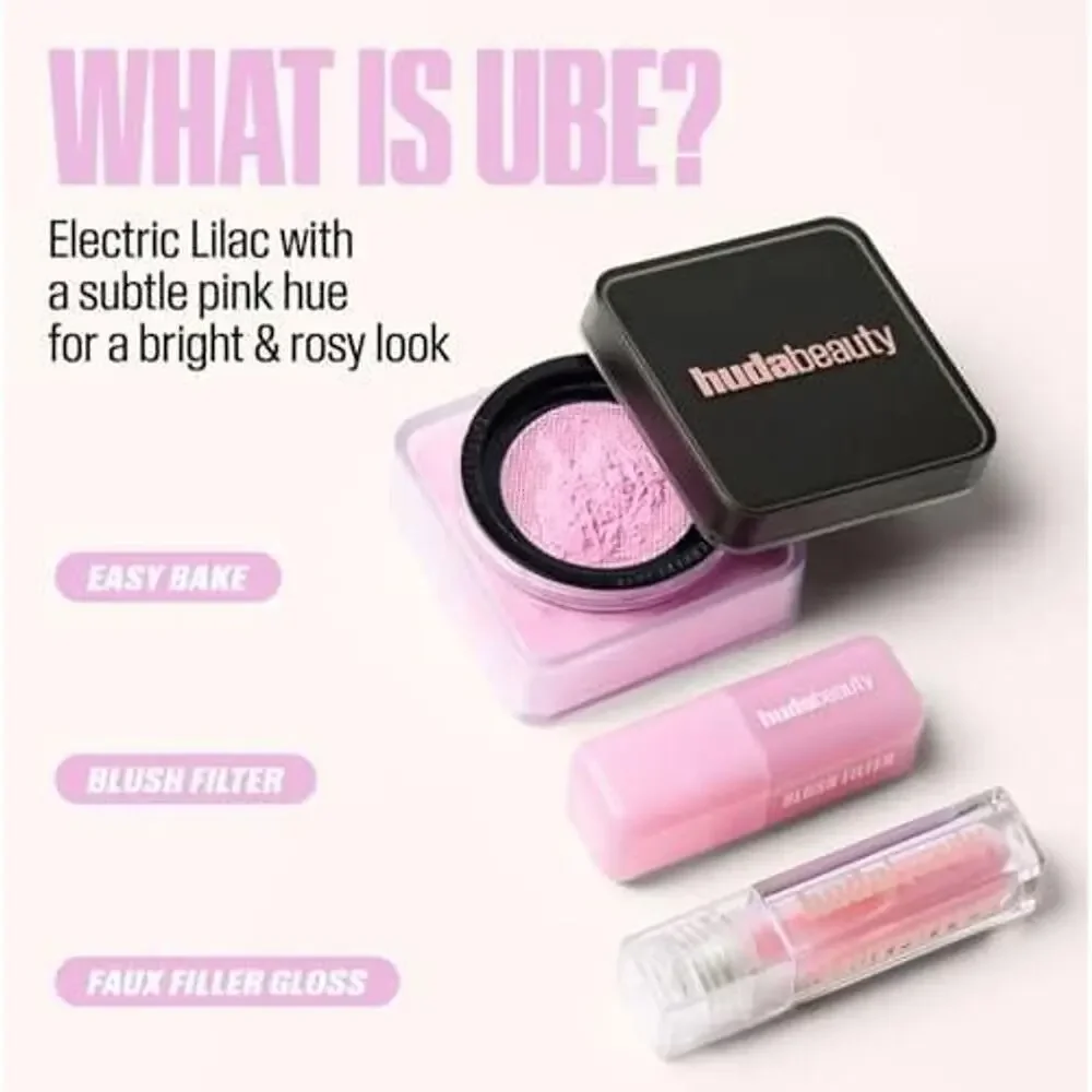 Huda Beauty Easy Bake Loose Setting Powder - Ube Birthday Cake - 20g